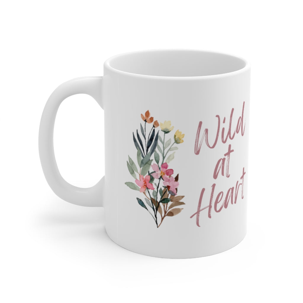 Wild at Heart - Ceramic Mug 11oz