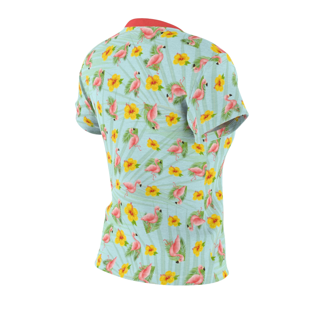 Women's All Over Print - Flamingo Bingo Lightweight Short Sleeve Activewear Jersey - Moisture Wicking - Quick Dry
