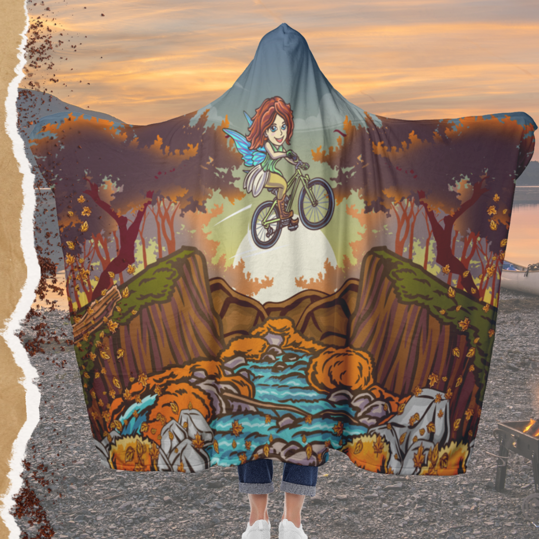 Forest Fairy Hooded Blanket