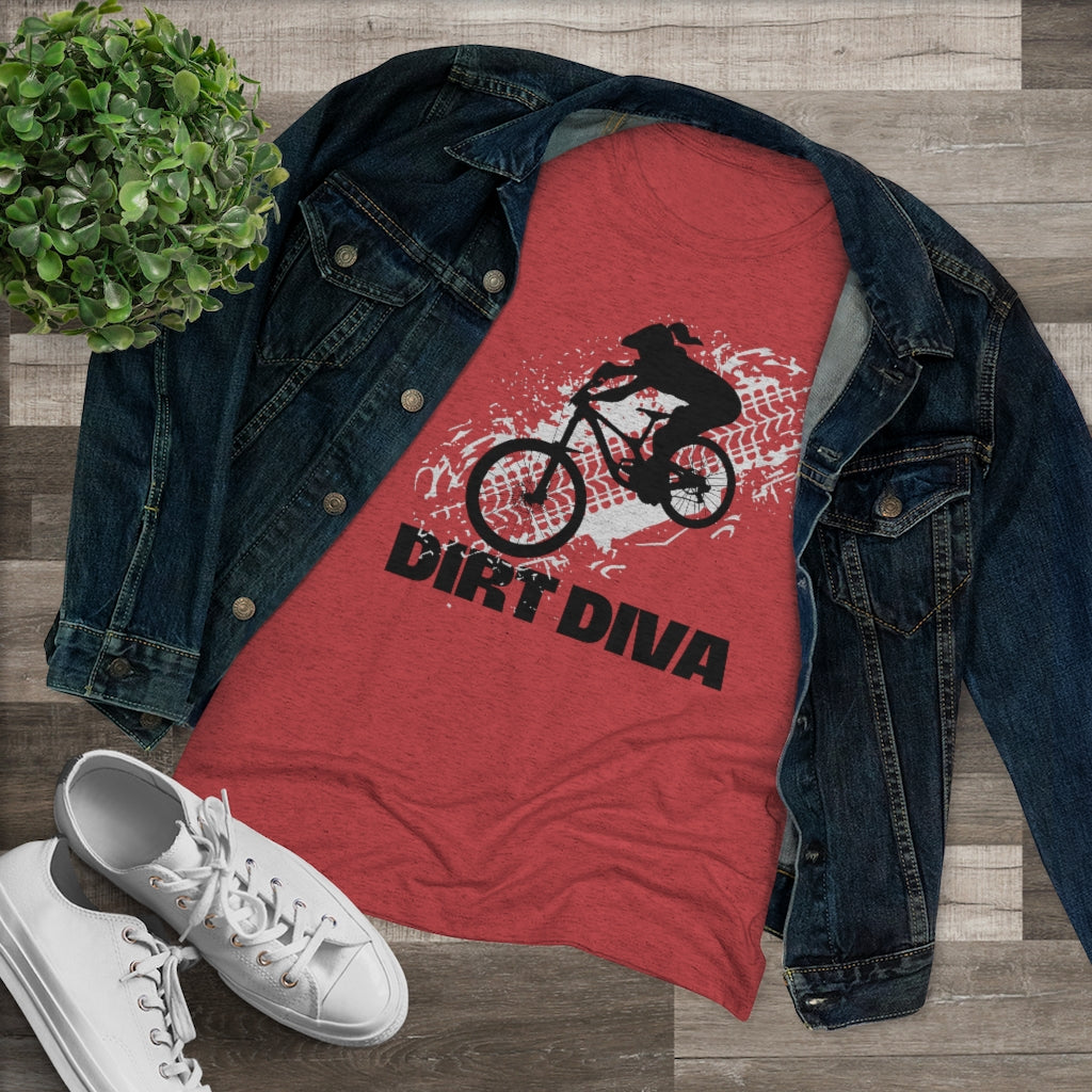 Women's Triblend Tee - Next Level - Dirt Diva T-shirt