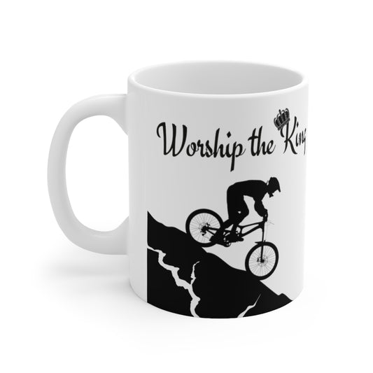 Worship the King - KOM - Ceramic Mug 11oz