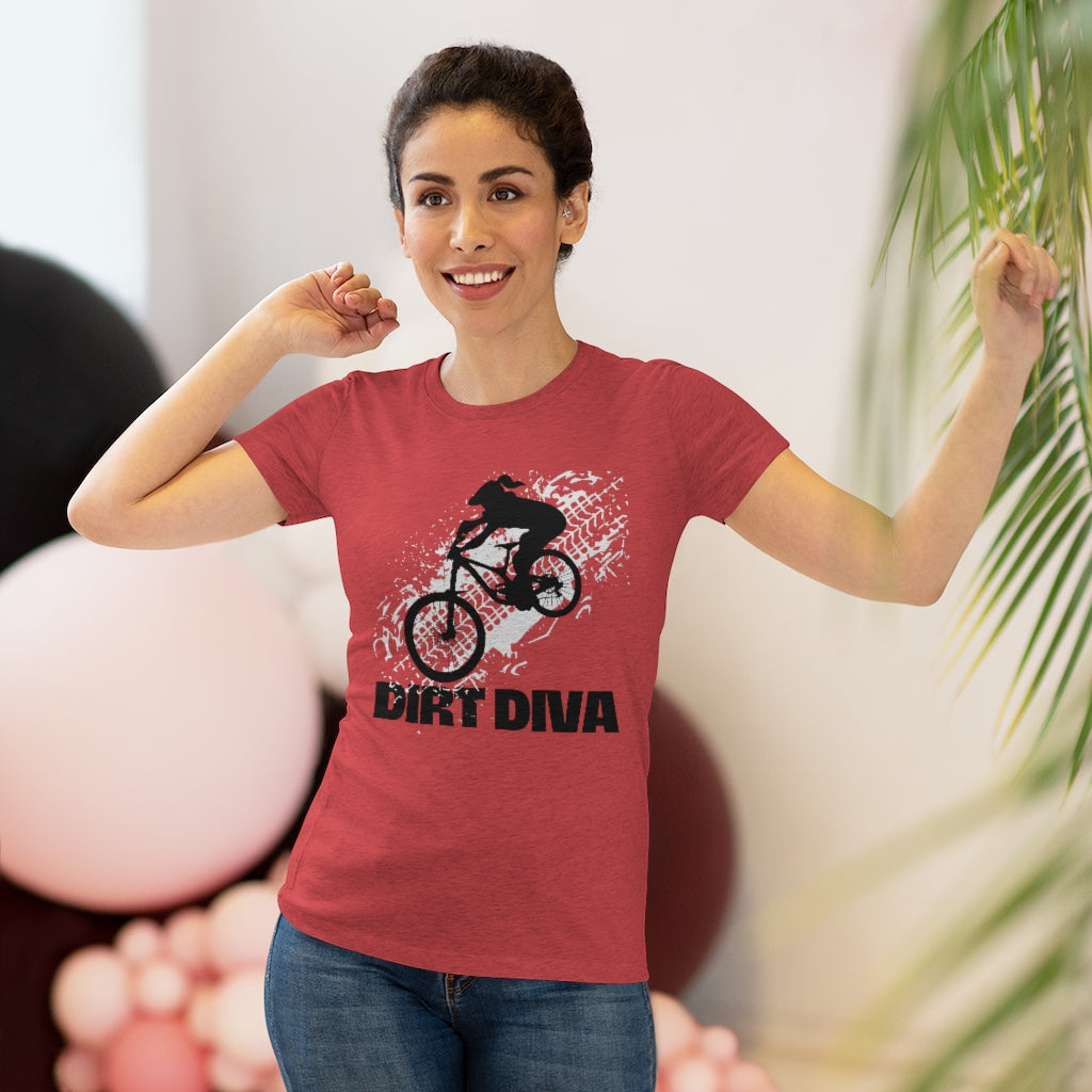 Women's Triblend Tee - Next Level - Dirt Diva T-shirt