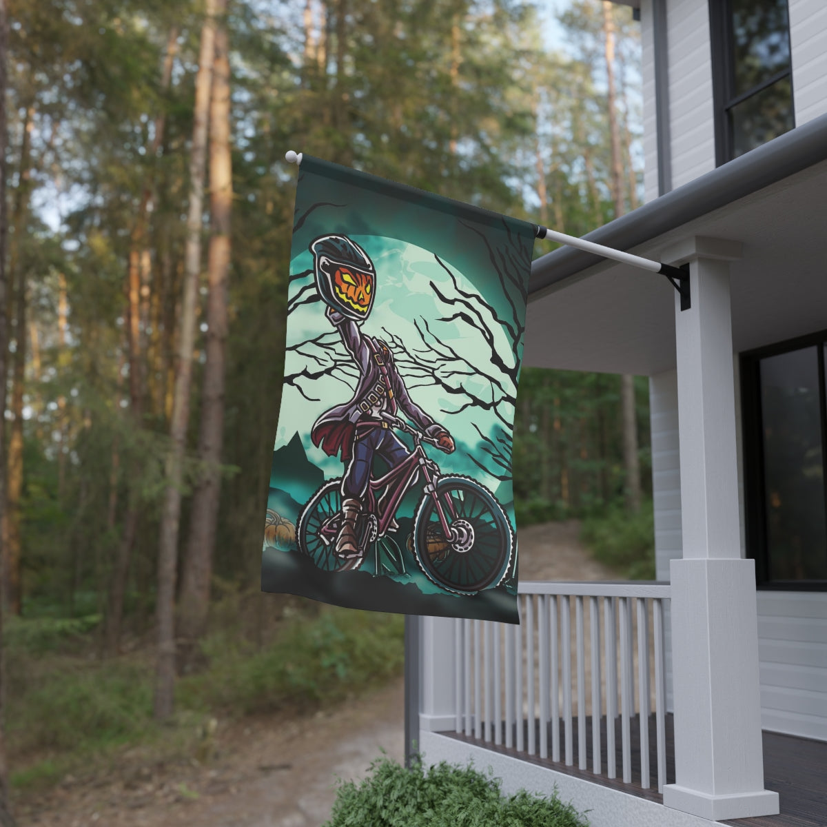 Headless Rider - House House Flag - Banner