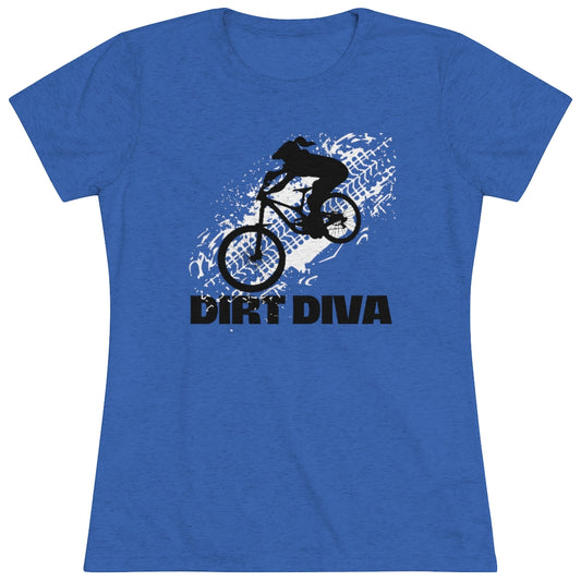Women's Triblend Tee - Next Level - Dirt Diva T-shirt