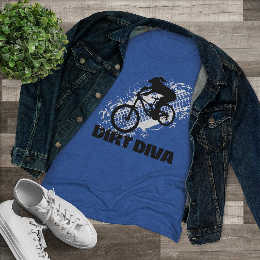 Women's Triblend Tee - Next Level - Dirt Diva T-shirt