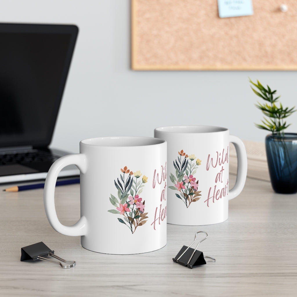 Wild at Heart - Ceramic Mug 11oz