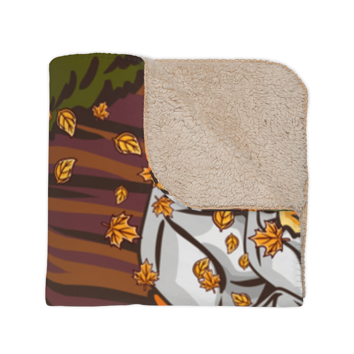 Forest Fairy - Tan Sherpa Blanket