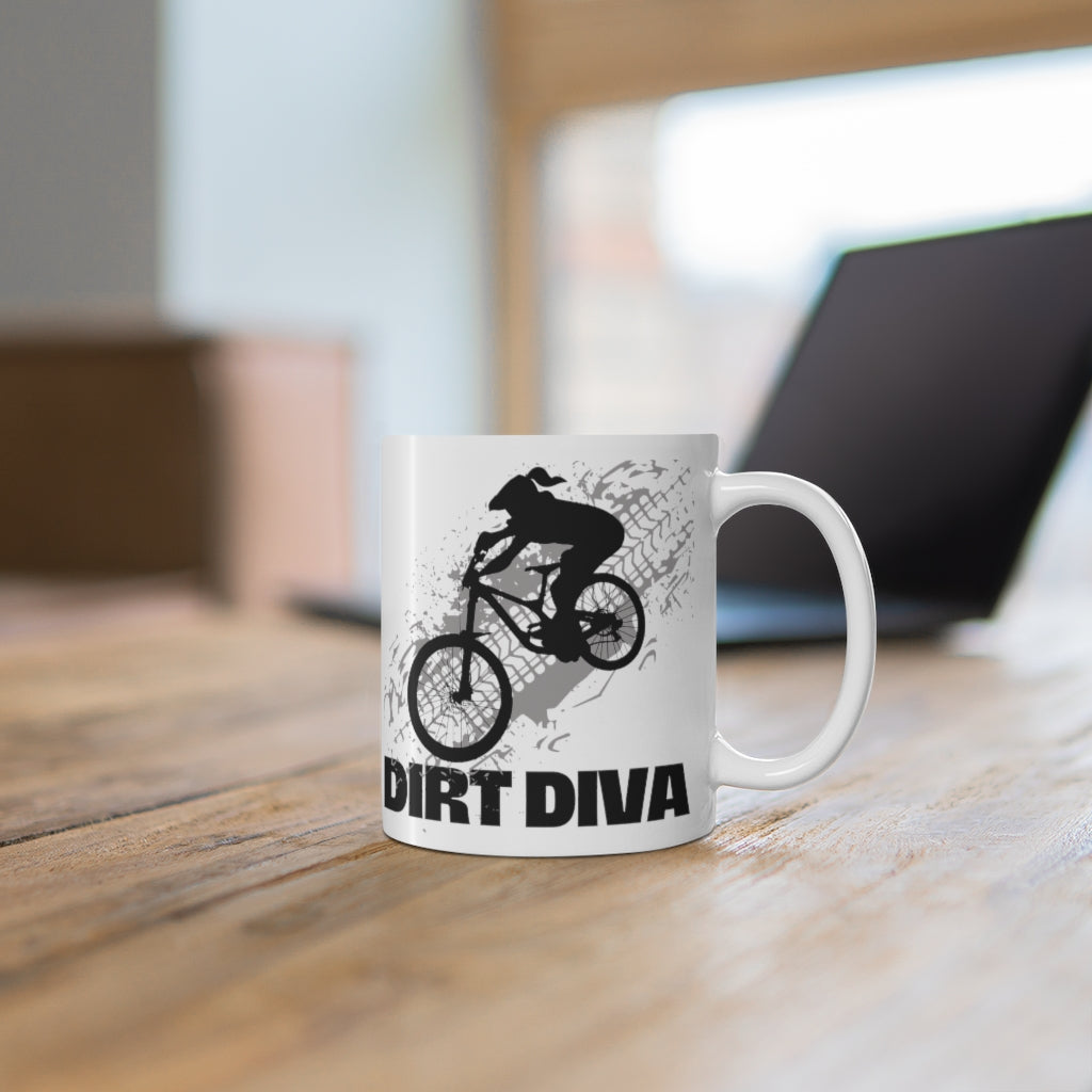 Dirt Diva - Ceramic Mug 11oz