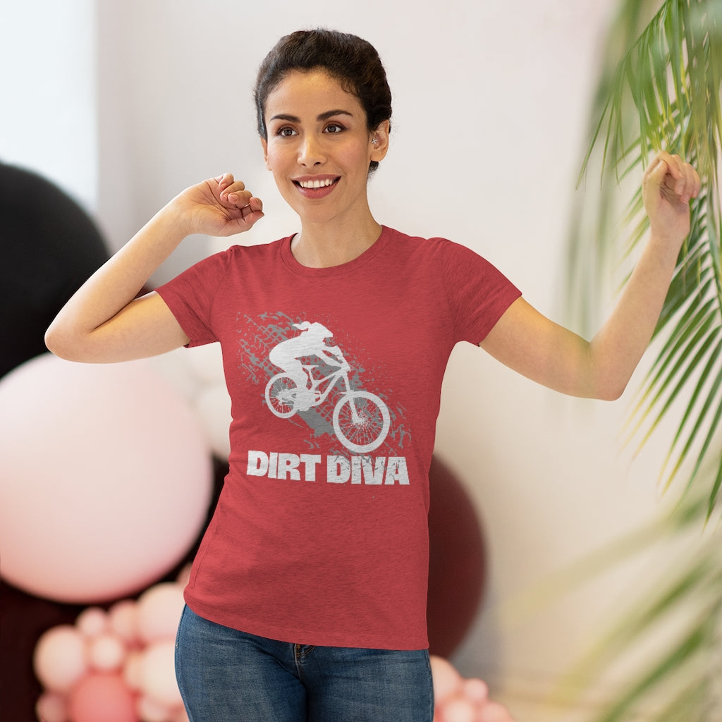 Dirt Diva - Women's Triblend Tee - Next Level