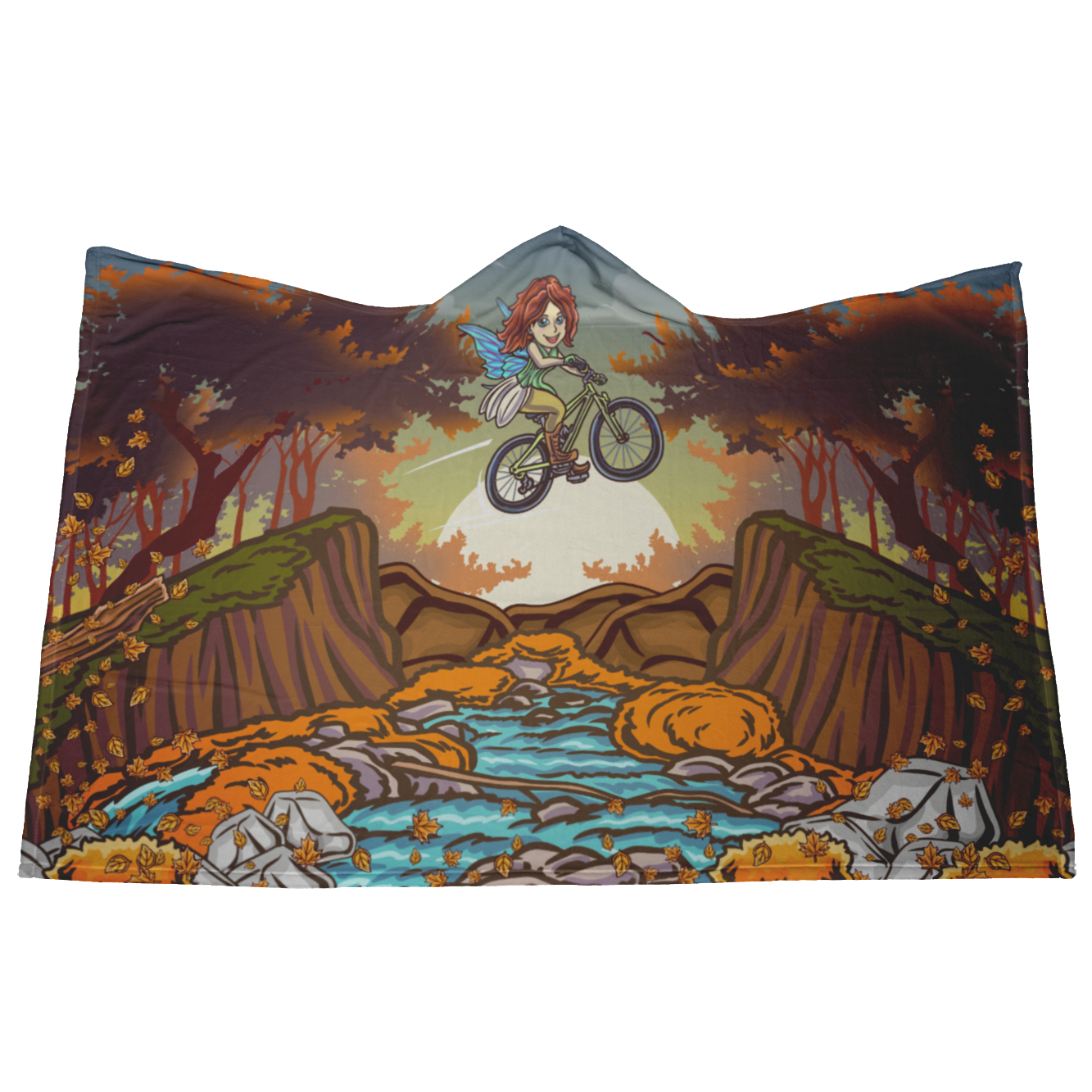 Forest Fairy Hooded Blanket