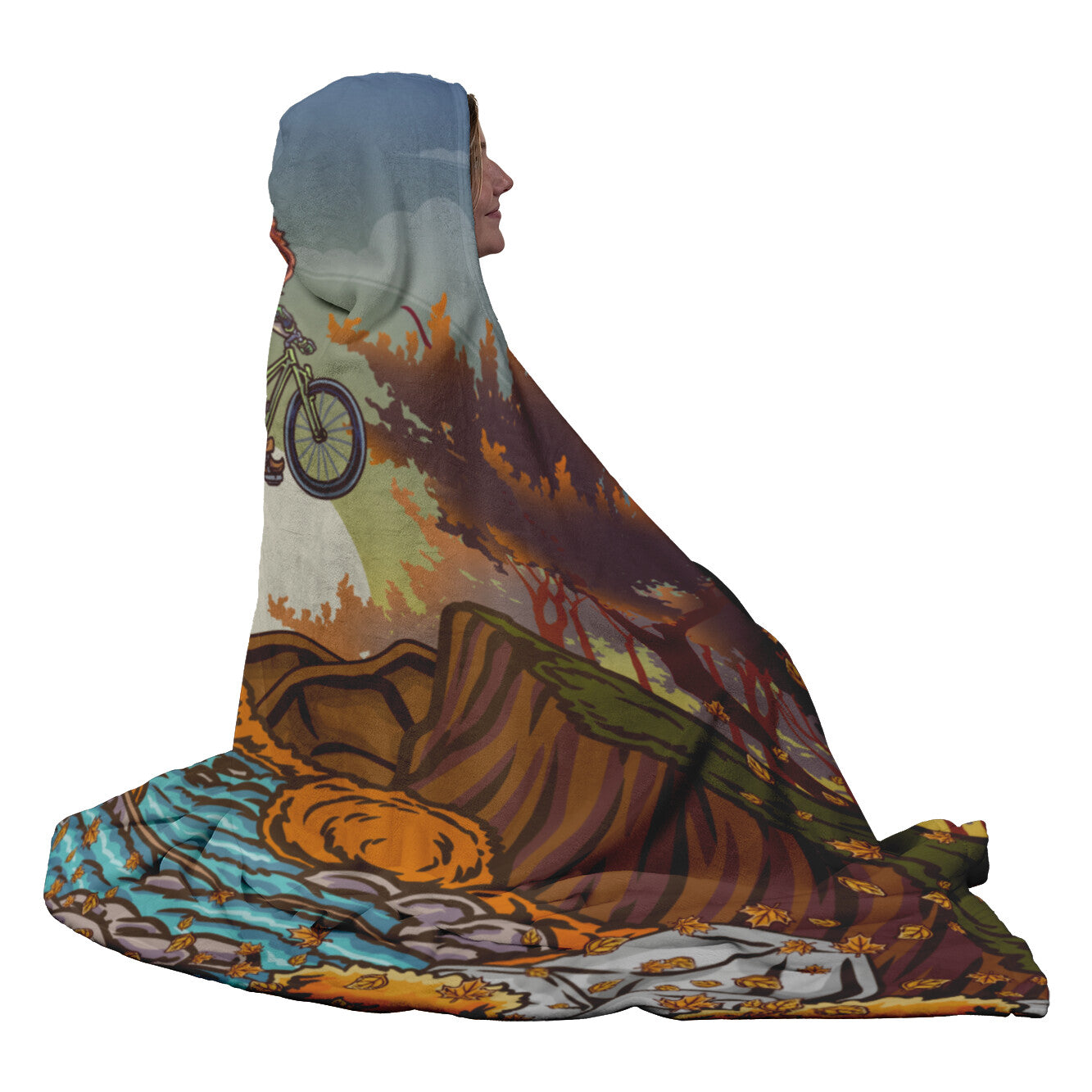Forest Fairy Hooded Blanket