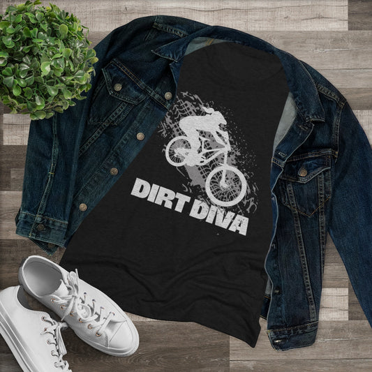 Dirt Diva - Women's Triblend Tee - Next Level