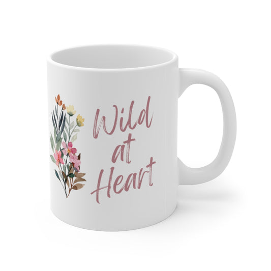 Wild at Heart - Ceramic Mug 11oz