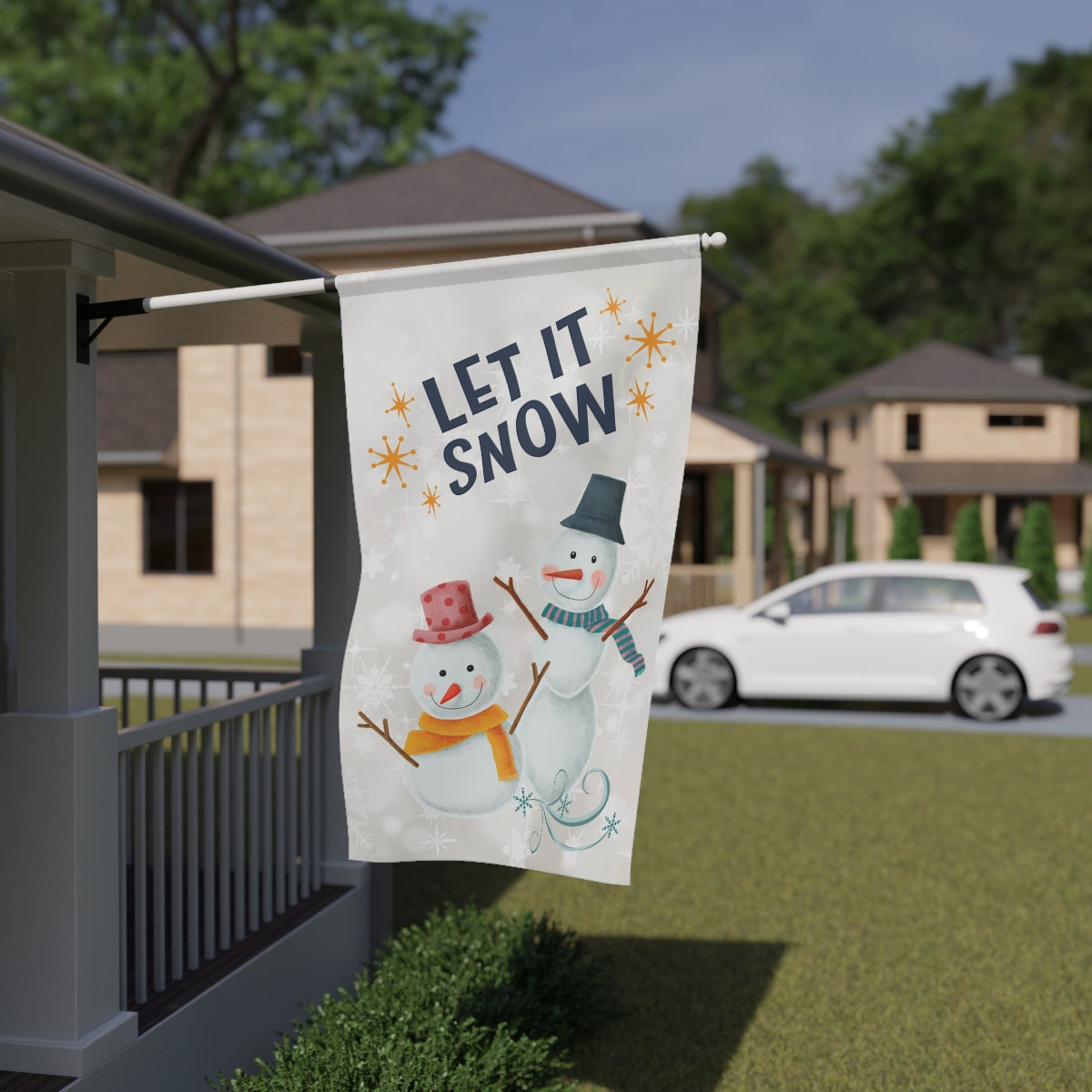 Let it Snow - House Banner and Flag