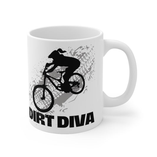 Dirt Diva - Ceramic Mug 11oz