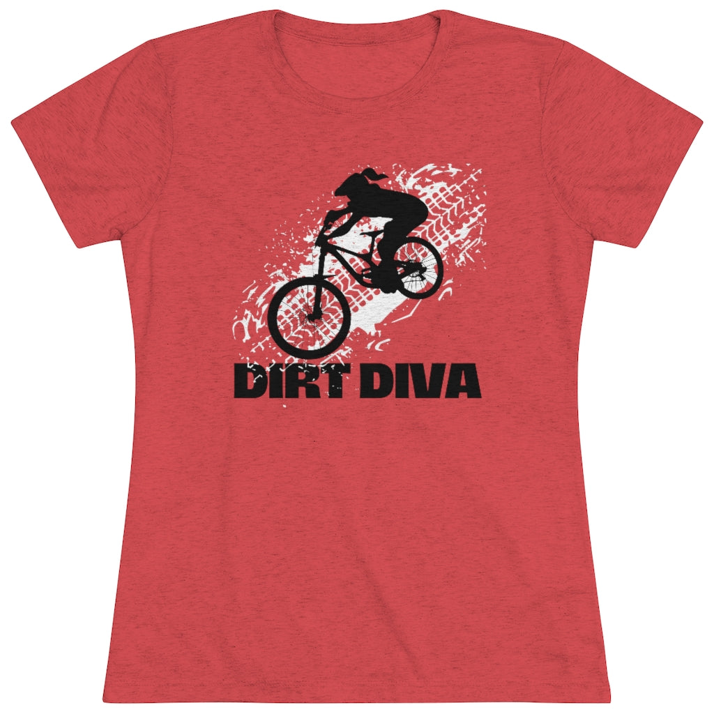 Women's Triblend Tee - Next Level - Dirt Diva T-shirt