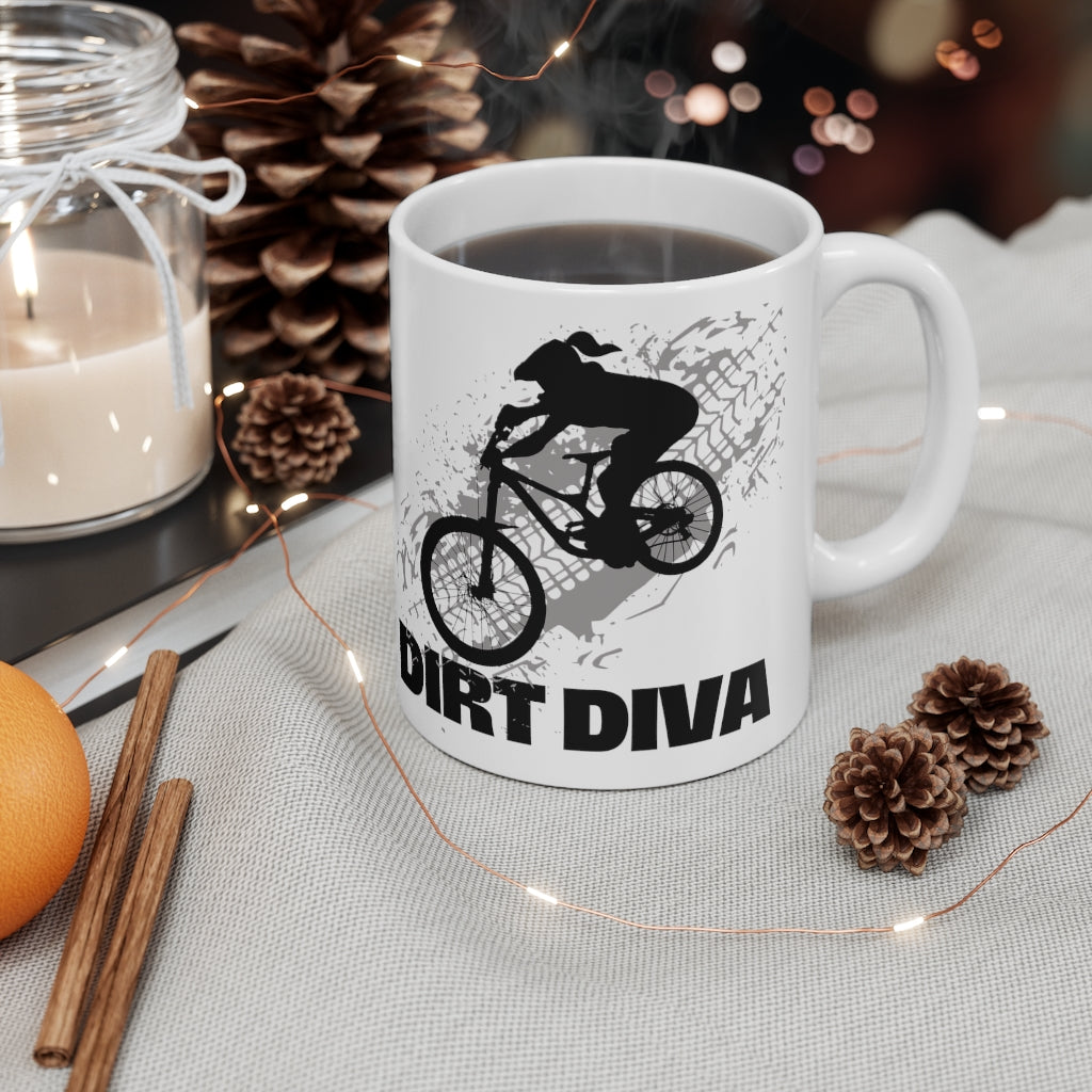 Dirt Diva - Ceramic Mug 11oz