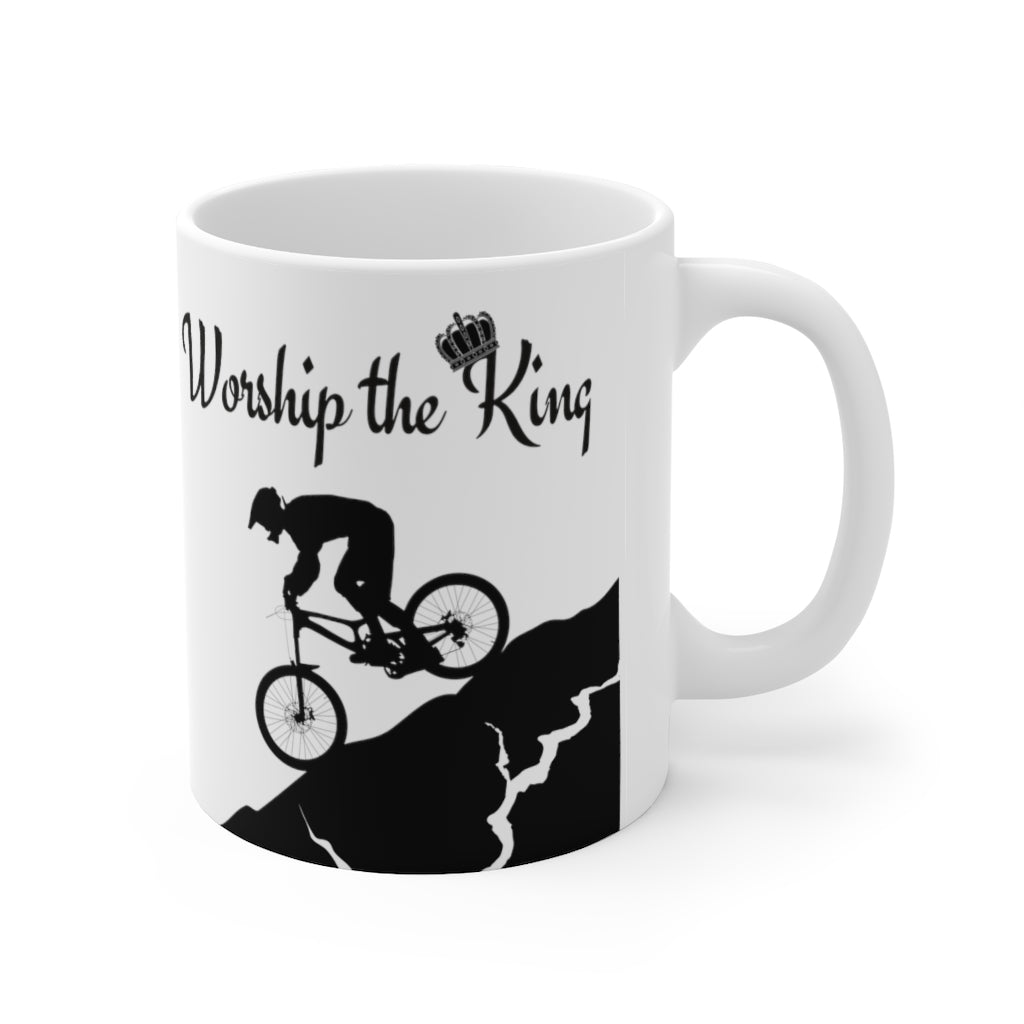 Worship the King - KOM - Ceramic Mug 11oz