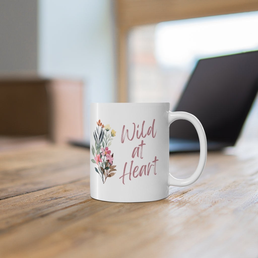 Wild at Heart - Ceramic Mug 11oz
