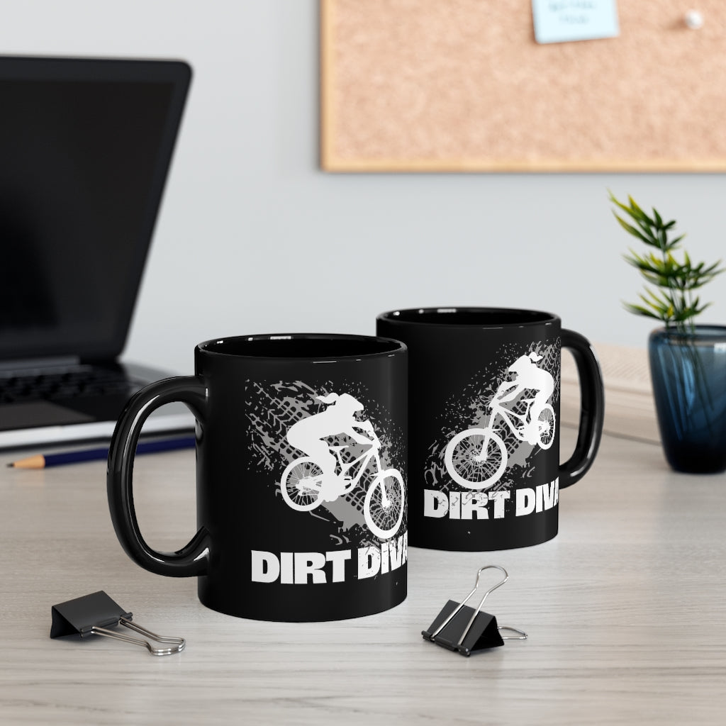 Dirt Diva - 11oz Black Mug