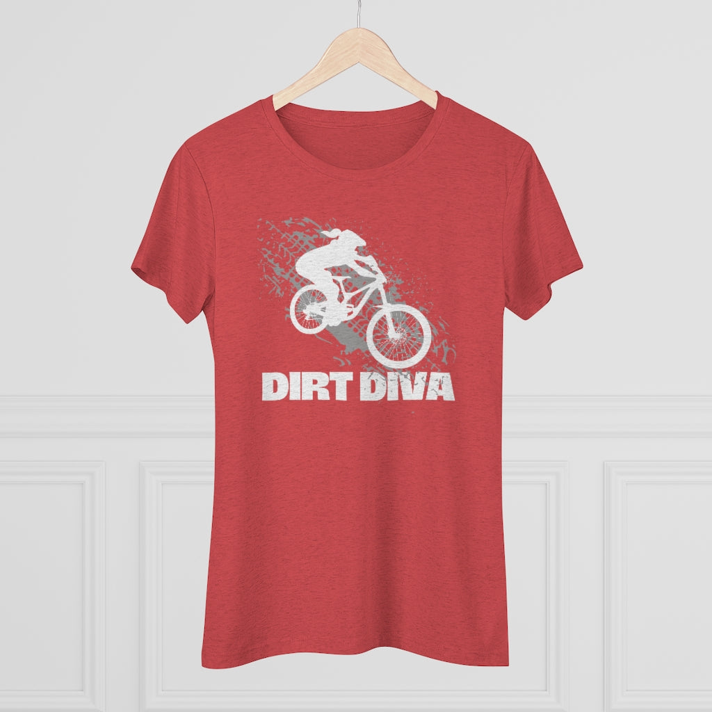 Dirt Diva - Women's Triblend Tee - Next Level